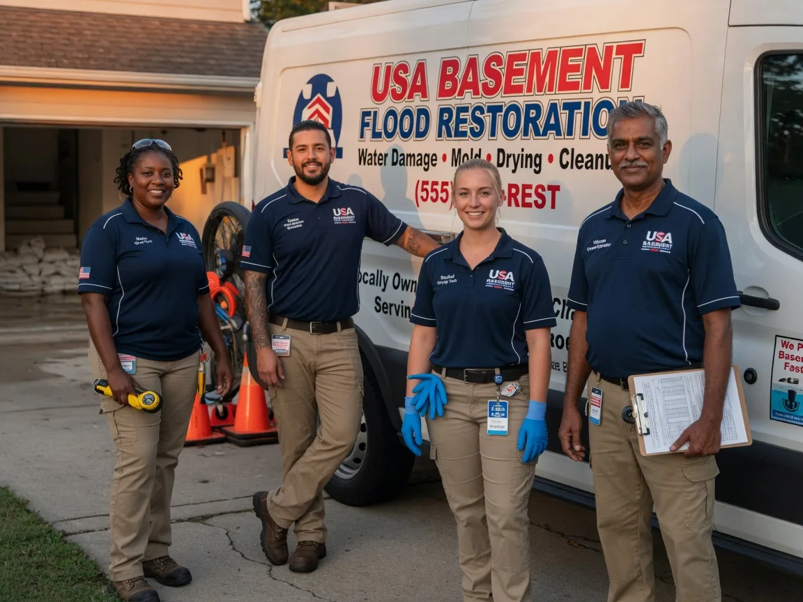 Basement Flood Cleanup company in Belmore, OH