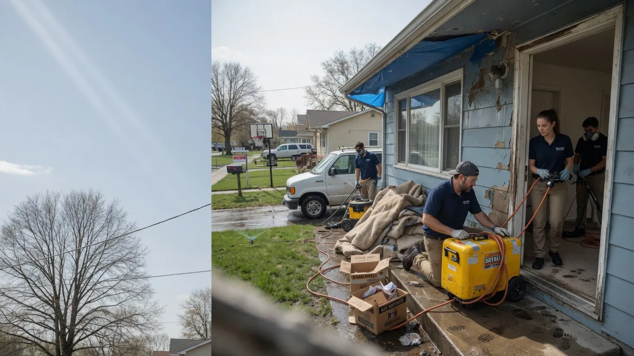 Basement Flood Cleanup in Belmore, OH near me